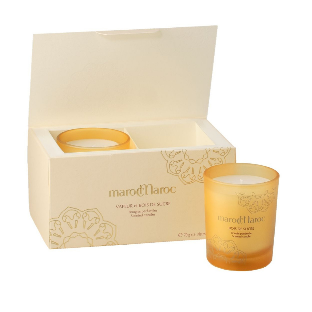 marocMaroc Scented Candles Duo 2x70g