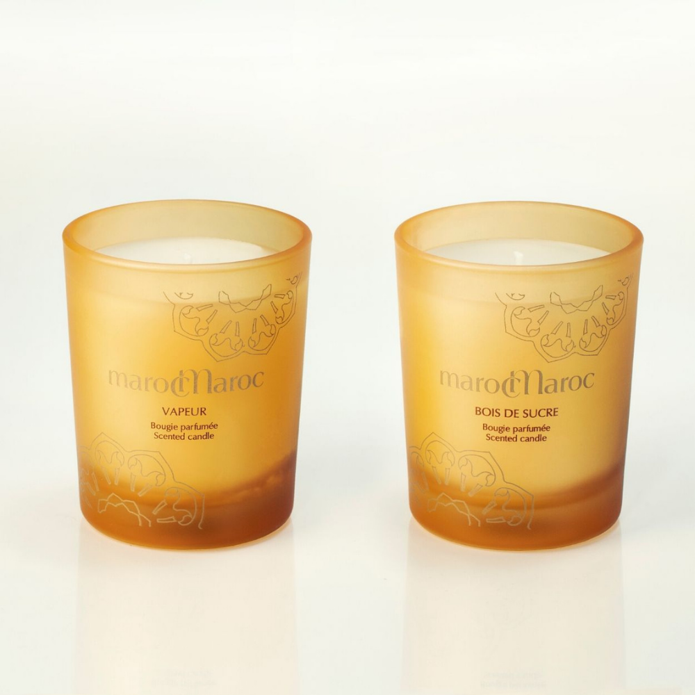 marocMaroc Scented Candles Duo 2x70g