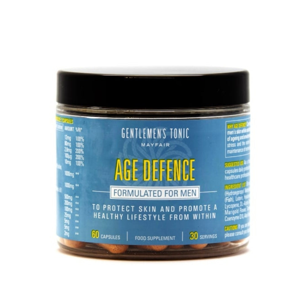 Gentlemen's Tonic Men's Age Defence Skin Supplements