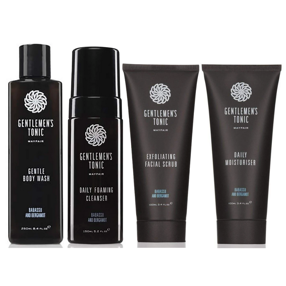 Gentlemen's Tonic Men's Spa At Home Skincare Set