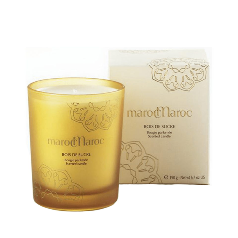 marocMaroc Bois de Sucre Scented Candle 190g